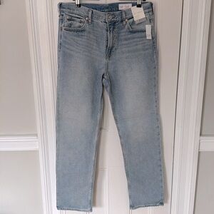Gap women’s 90s high rise straight jeans NWT size 31/12